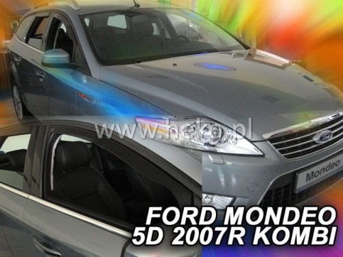 ISPEED Wind Deflectors For Ford Mondeo MK3 2001-2007 Hatchback & Saloon – 4pc Dark Tinted Set