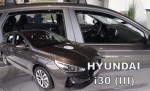 Windabweiser HYUNDAI i30 III 5-Türer 2017-> htb / cw (mit hinteren Windabweisern)