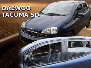 Owiewki DAEWOO Tacuma / Rezzo 5d 2001-> (owiewki tylne w zestawie)