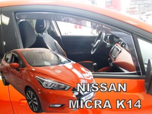 Owiewki NISSAN Micra K-14 5d 2017-> (tylko owiewki przednie)