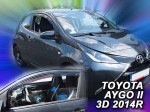 Owiewki TOYOTA Aygo II 3d 2014-2022 / CITROEN C1 II 3d 2014-2022 / Peugeot 108 3d 2014-2022 (tylko owiewki przednie)