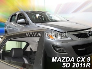 Windabweiser MAZDA CX9 I 5d 2006-2015 (mit hinteren Windabweisern)