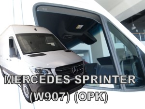 Windabweiser MERCEDES Sprinter W907 2-Türer 2018r-> (kurz) (nur vordere)