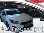 Owiewki KIA Pro Ceed III 5d 2019 - 2024 (tylko owiewki przednie)