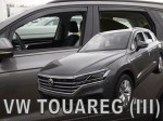 Wind deflectors VOLKSWAGEN Touareg III 5d 2018-> (rear deflectors included)