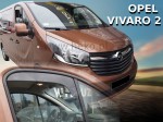 Windabweiser OPEL Vivaro II 2014-2019 (vorderer Windabweiser - kurz) (nur vordere)