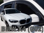 Windabweiser BMW X4 G02 5d 2018-2025 (mit hinteren Windabweisern)