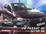 Windabweiser VOLKSWAGEN Passat B8 4-Türer 2014-2022  Limousine (mit hinteren Windabweisern)