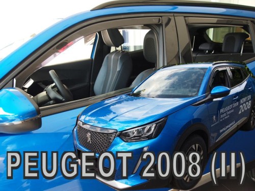 EdgeVisors Wind Deflectors For Peugeot 2008 (2019-2025) - In