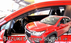 Owiewki SUZUKI S-Cross 5d 2021r ->  (tylko owiewki przednie)