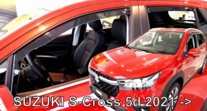 Owiewki SUZUKI S-Cross 5d 2021r -> (owiewki tylne w zestawie)