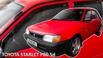 Owiewki TOYOTA Starlet P80 5d 1989-1996  (owiewki tylne w zestawie)