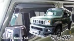 Owiewki  SUZUKI Jimny 5d 2023 -> (owiewki tylne w zestawie)/ LSE