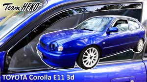 Windabweiser TOYOTA Corolla E11 3-Türer 1997-2001 (nur vordere)