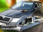 Owiewki SKODA Octavia II 4/5d 2004-2013 (klejone na ramkę) (tylko owiewki przednie)
