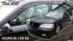 Windabweiser  ACURA RL I KA9 4d 1995-2004/ HONDA Legend III 4d 1995-2004 (mit hinteren Windabweisern)/ LSE