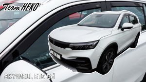 Wind deflectors  SKYWELL ET5 5d 2020-> (rear deflectors included)/ LSE