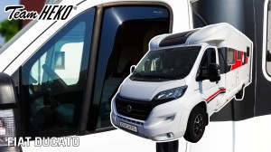 Wind deflectors FIAT Ducato 2006-> / CITROEN Jumper III 2006-> / PEUGEOT Boxer II/III 2006->/ OPEL Movano C 2021-> / Toyota ProAce MAX 2024-> / Toyota ProAce MAX Electric 2024-> (front only)
