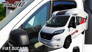Wind deflectors FIAT Ducato 2006-> /CITROEN Jumper III 2006->/ PEUGEOT Boxer II/III 2006->/ OPEL Movano C 2021-> / Toyota ProAce MAX 2024-> / Toyota ProAce MAX Electric 2024-> (short) (front only)