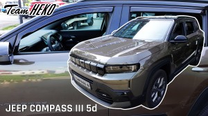 Wind deflectors JEEP Compass III/ Compass E 5d 2025-> (rear deflectors included)/ LSE