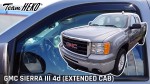 Wind deflectors GMC Sierra III 4d 2006-2013 (Extended Cab) (front only)/ LSE