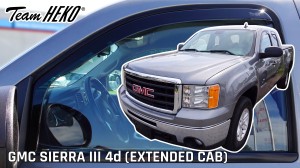 Owiewki GMC Sierra III 4d 2006-2013 (Extended Cab) (tylko owiewki przednie)/ LSE