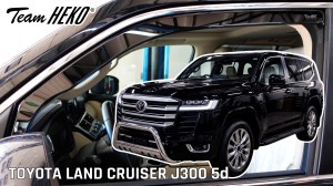 Wind deflectors TOYOTA Land Cruiser J300 5d 2021-> (front only)/ LSE
