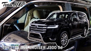 Wind deflectors TOYOTA Land Cruiser J300 5d 2021-> (rear deflectors included)/ LSE