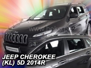 Owiewki JEEP Cherokee (KL) 5d 2013-2023 (owiewki tylne w zestawie) / LSE
