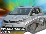 Owiewki VOLKSWAGEN Sharan 5d 2010-2022 / SEAT Alhambra 5d 2010-2020 (tylko owiewki przednie)/LSE