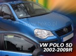 Carénages VOLKSWAGEN Polo 5d 2002-2009 (uniquement des déflecteurs avant)