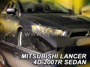 Owiewki MITSUBISHI Lancer 4/5d 2007-2016 (owiewki tylne w zestawie)