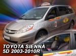 Carénages TOYOTA Sienna II XL 20 5d 2003-2010 (uniquement des déflecteurs avant)