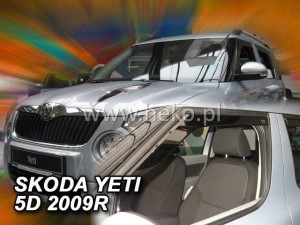 Windabweiser SKODA Yeti 5-Türer 2009-> (nur vordere)