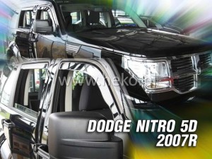 Owiewki DODGE Nitro 5d 2006-2011 (tylko owiewki przednie)