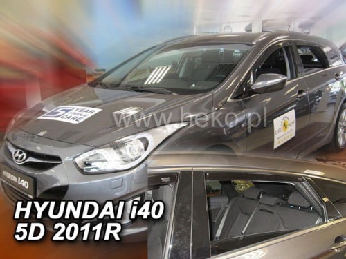 M MOTOS Windscherm Zijwindschermen Winddeflectoren voor Volvo V40 1995-2004 Weersbestendig, Esthetisch, Geluids- en Luchtturbulentie Vermindering, Eenvoudige Installatie, Energiebesparende Ventilatie