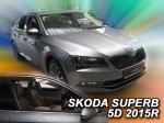 Carénages SKODA Superb III 5d 2015-2023 (uniquement des déflecteurs avant)