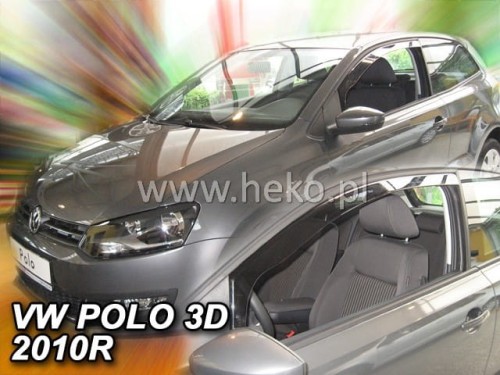 HEKO Wind Deflectors For Mercedes-Benz A-Class (W176) 5-Door 2012-2016 - Dark Tinted, In-Channel