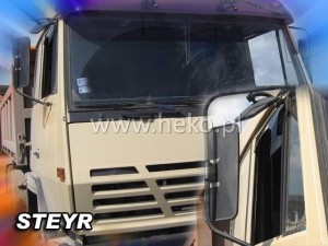 Windabweiser STEYR 2-Türer 1991 (zum Ankleben auf die Türrahmen)