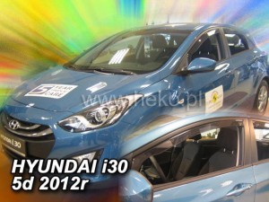 Owiewki HYUNDAI i30 5d 02.2012-2017 htb / Wagon (tylko owiewki przednie)