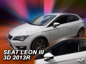 Owiewki SEAT Leon 3d 2013-2020 / Cupra (tylko owiewki przednie)