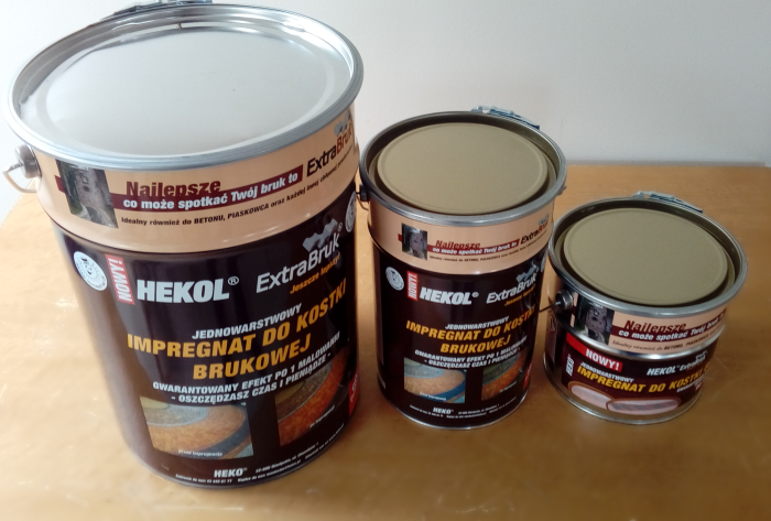 HEKOL EXTRABRUK IMPREGNAT DO KOSTKI BRUKOWEJ PIASKOWCA BETONU